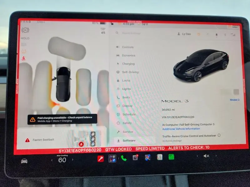 2023 TESLA MODEL 3   