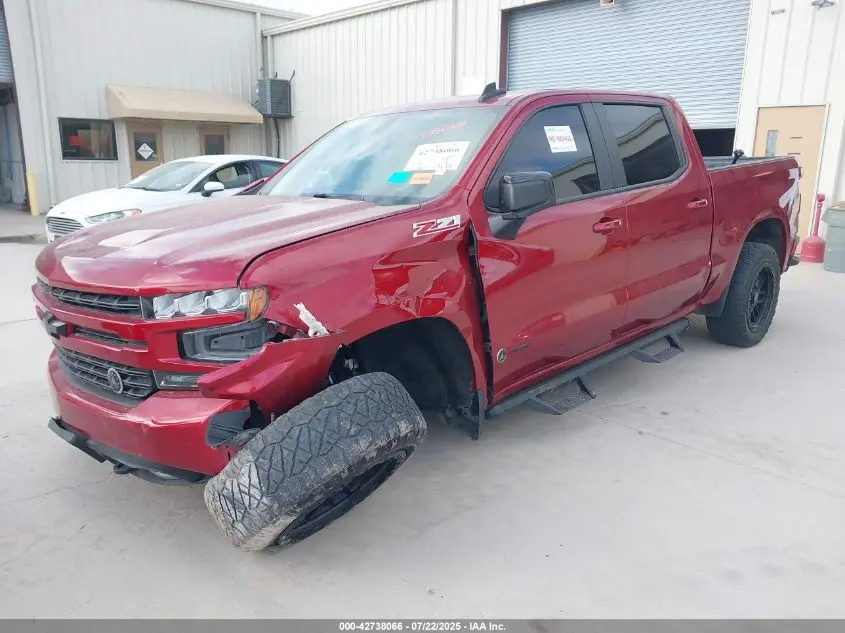 2021 CHEVROLET SILVERADO 1500 4WD  SHORT BED RST