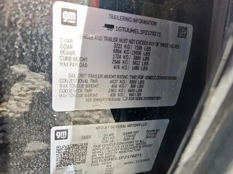 2023 GMC SIERRA K1500 DENALI ULTIMATE  