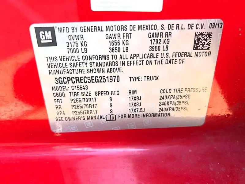 2014 CHEVROLET SILVERADO C1500 LT  