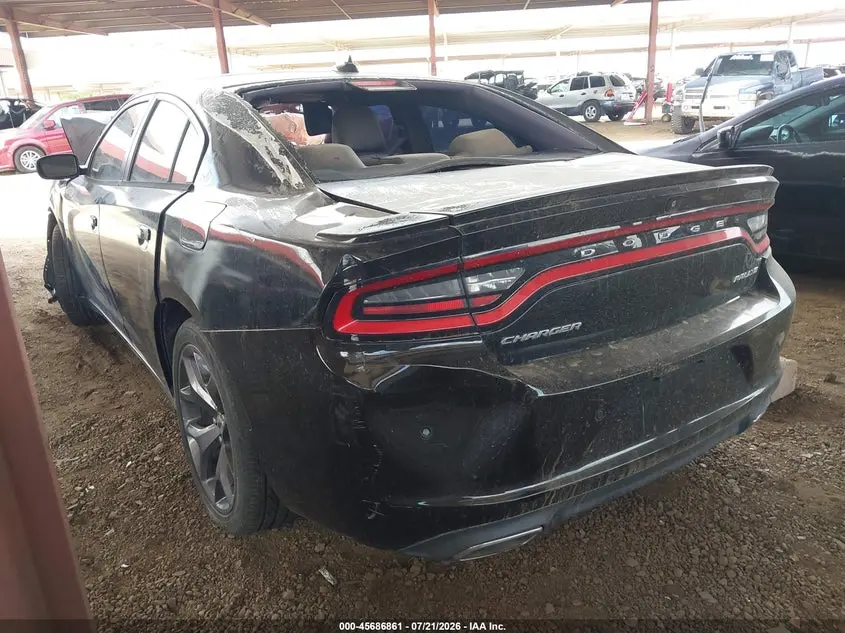 2017 DODGE CHARGER SXT RWD