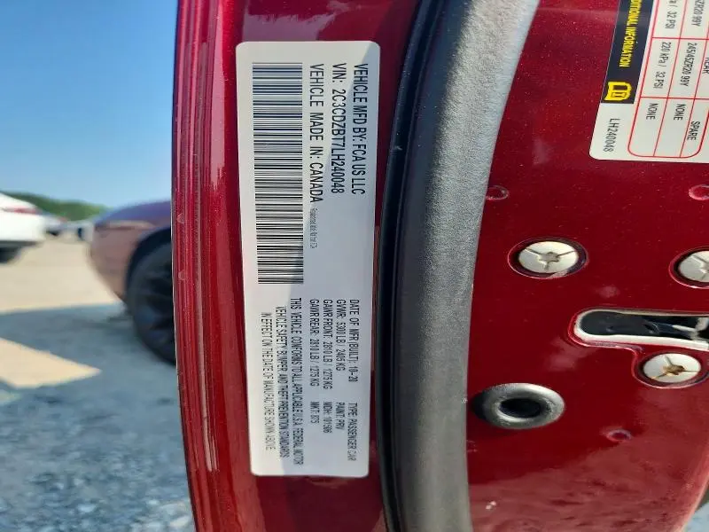2020 DODGE CHALLENGER R/T  