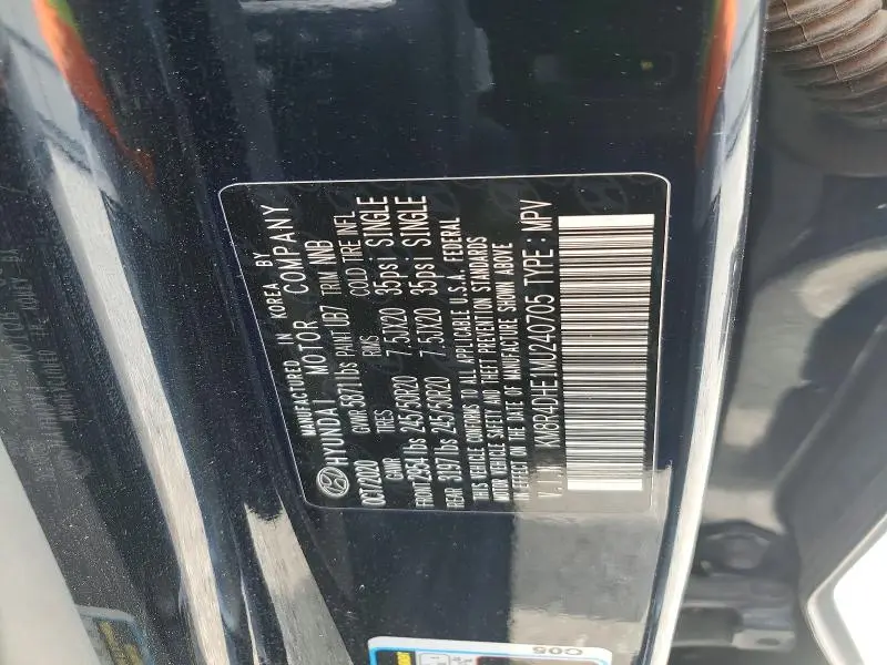 2021 HYUNDAI PALISADE SEL  