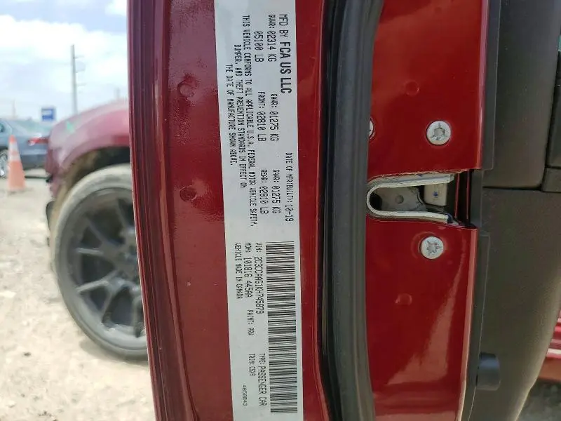 2019 CHRYSLER 300 TOURING  