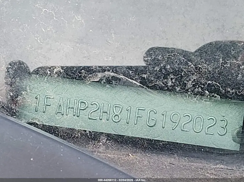 2015 FORD TAURUS SEL