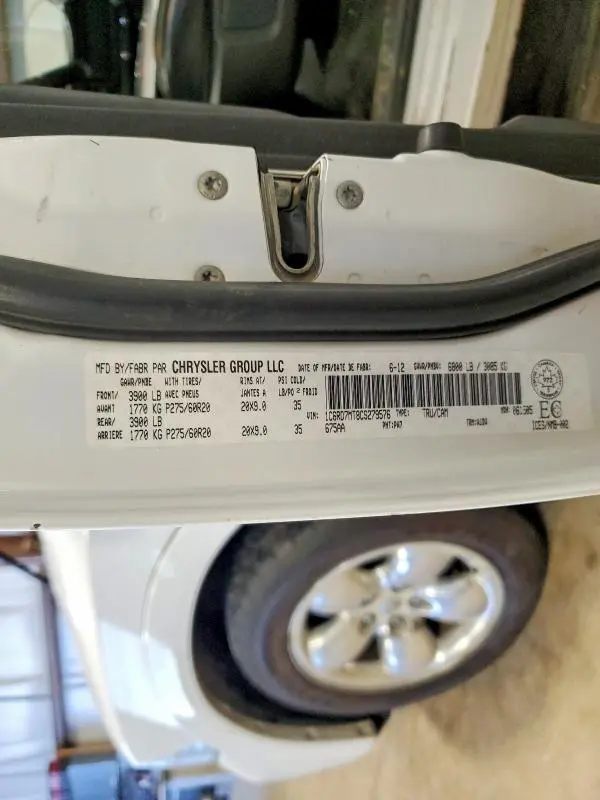 2012 DODGE RAM 1500 SPORT  