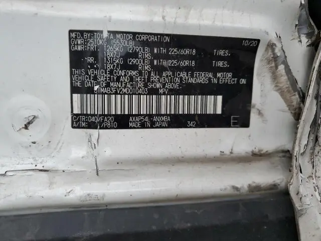 2021 TOYOTA RAV4 PRIME SE  