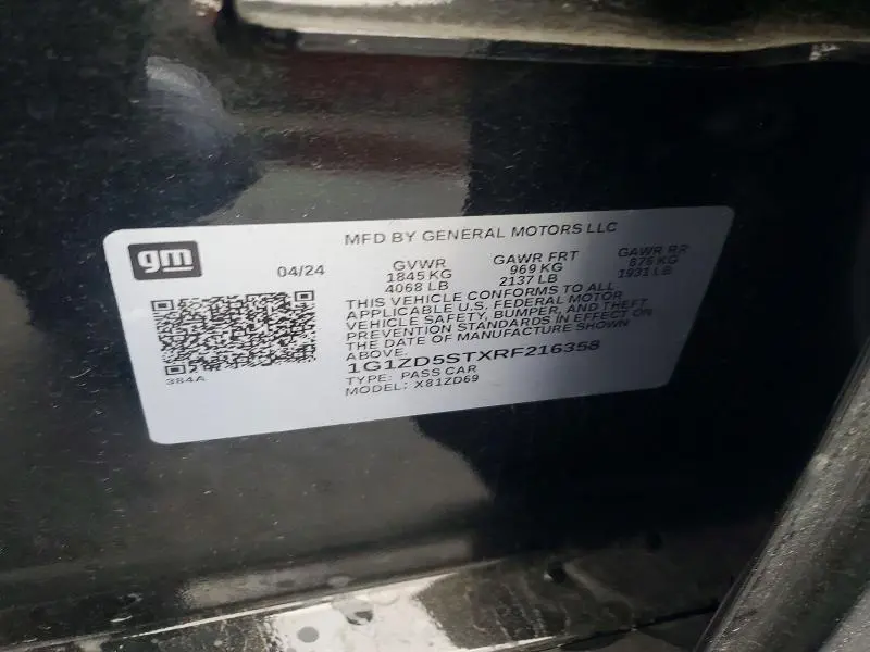 2024 CHEVROLET MALIBU LT  