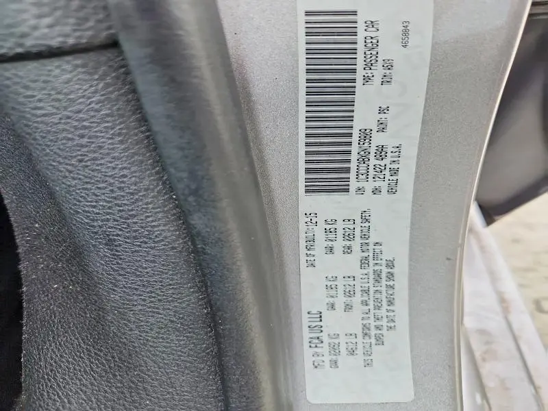 2016 CHRYSLER 200 LIMITED  