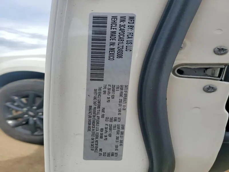 2020 DODGE JOURNEY SE  