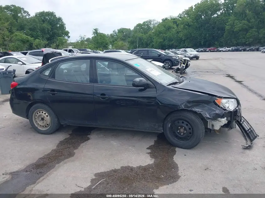 2010 HYUNDAI ELANTRA BLUE