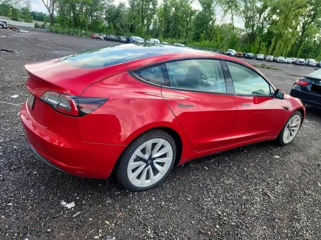2022 TESLA MODEL 3   
