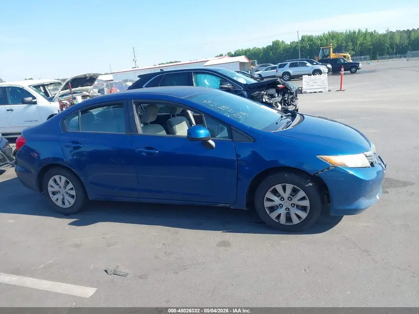 2012 HONDA CIVIC LX