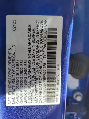 2023 ACURA TLX TYPE S  
