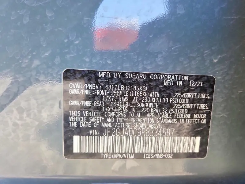 2024 SUBARU CROSSTREK PREMIUM  
