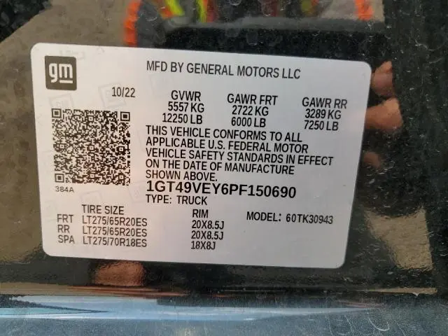 2023 GMC SIERRA K3500 AT4  