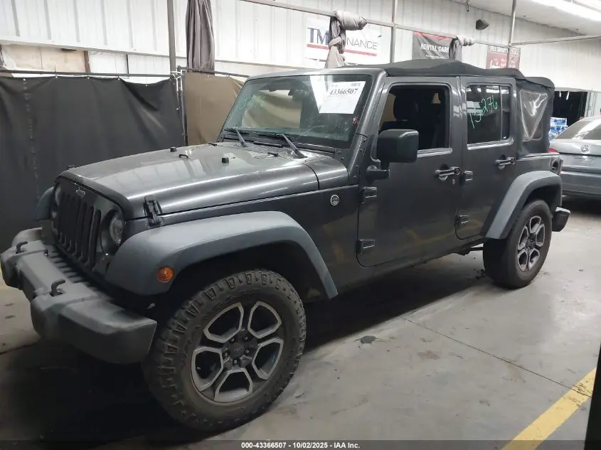 2018 JEEP WRANGLER JK UNLIMITED SPORT S 4X4