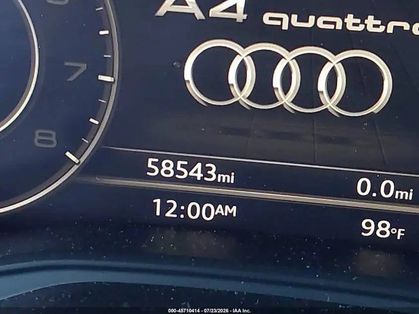 2018 AUDI A4 2.0T PREMIUM/2.0T TECH PREMIUM