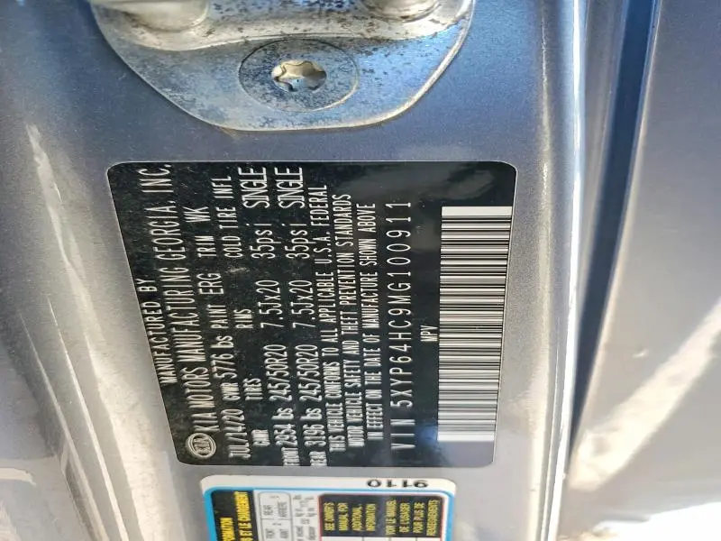 2021 KIA TELLURIDE S  