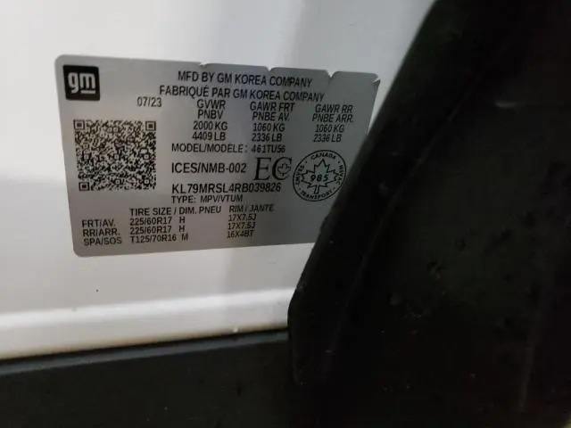 2024 CHEVROLET TRAILBLAZER LT  