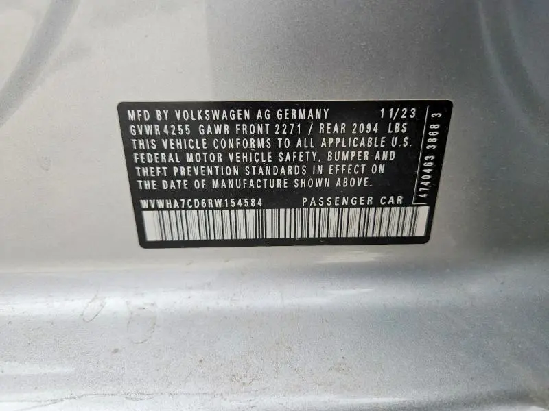 2024 VOLKSWAGEN GTI S  