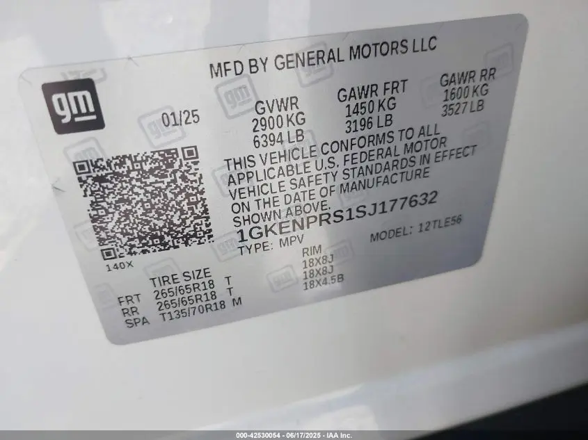 2025 GMC ACADIA AWD AT4