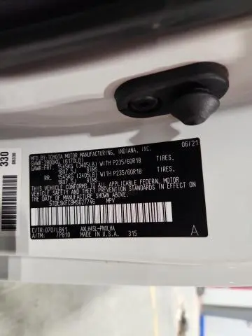 2021 TOYOTA SIENNA LIMITED  