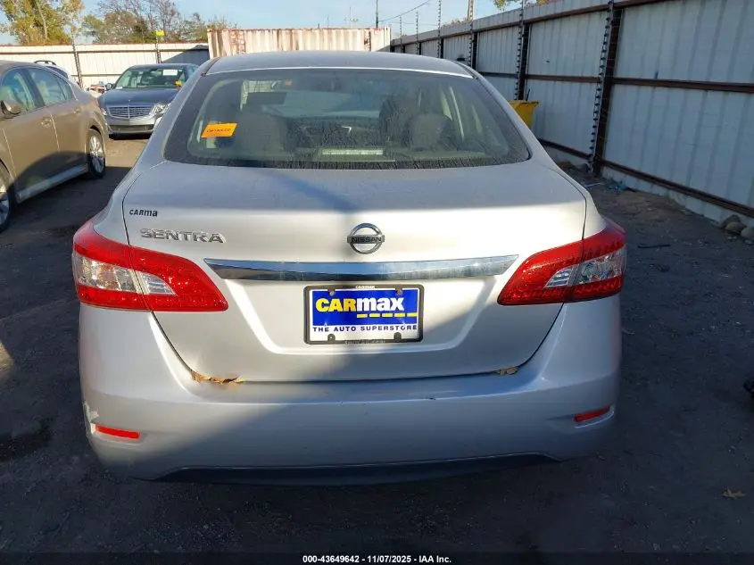 2015 NISSAN SENTRA S