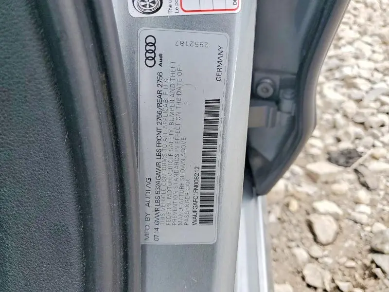 2015 AUDI A6 PREMIUM PLUS  