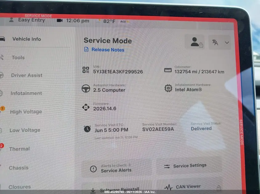 2019 TESLA MODEL 3 LONG RANGE/MID RANGE/STANDARD RANGE/STANDARD RANGE PLUS