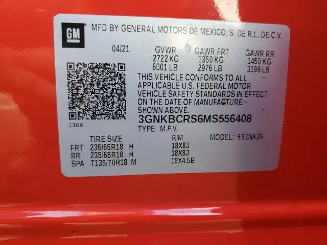 2021 CHEVROLET BLAZER 2LT  