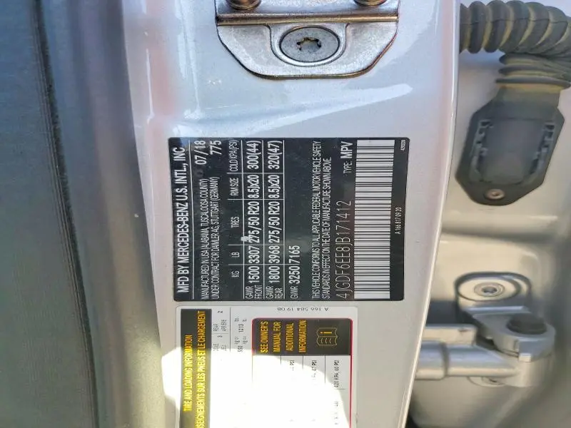 2018 MERCEDES-BENZ GLS 450   