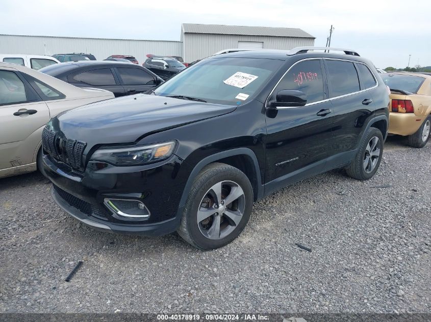 2019 JEEP CHEROKEE LIMITED 4X4