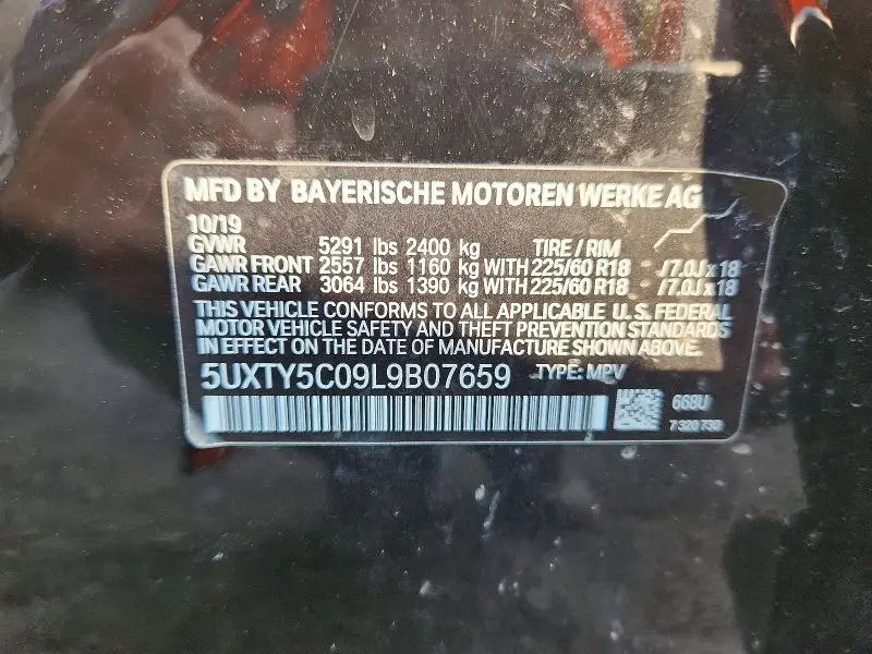 2020 BMW X3 XDRIVE30I  