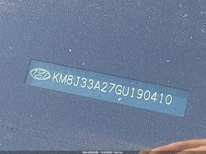 2016 HYUNDAI TUCSON SPORT