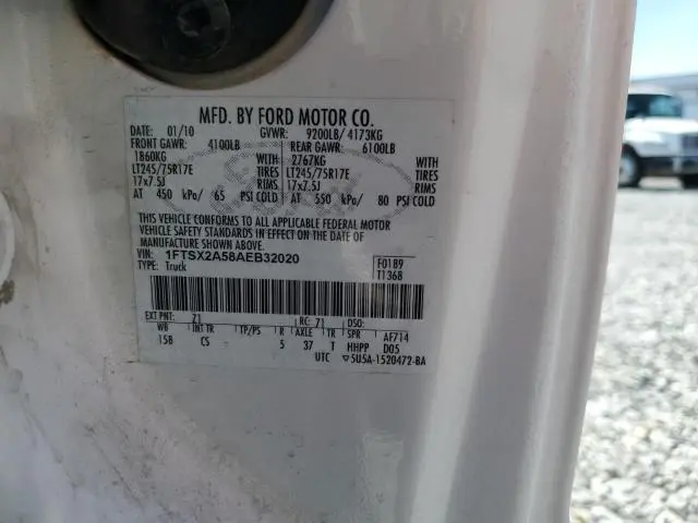 2010 FORD F250 SUPER DUTY  