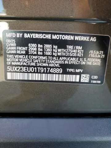 2026 BMW X5 XDRIVE40I  