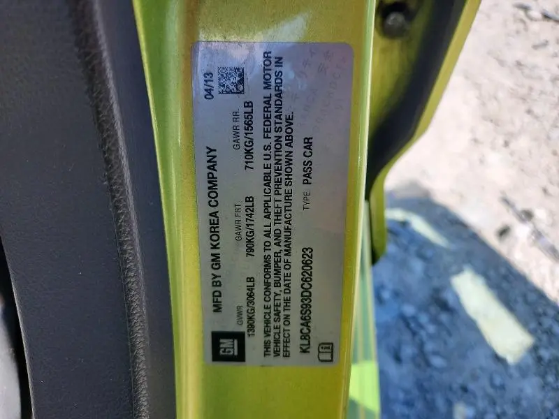 2013 CHEVROLET SPARK LS  