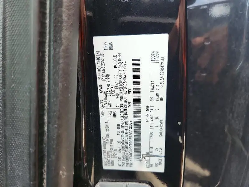 2014 FORD ESCAPE SE  