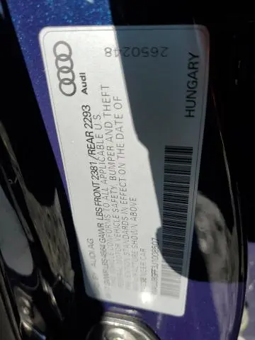 2018 AUDI A3 PREMIUM PLUS