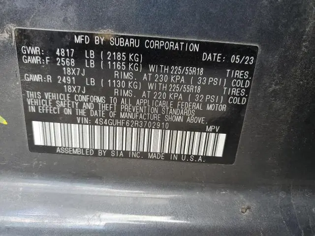 2024 SUBARU CROSSTREK SPORT  