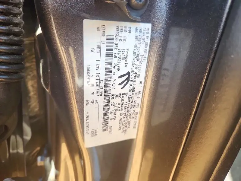 2018 FORD FOCUS SE  
