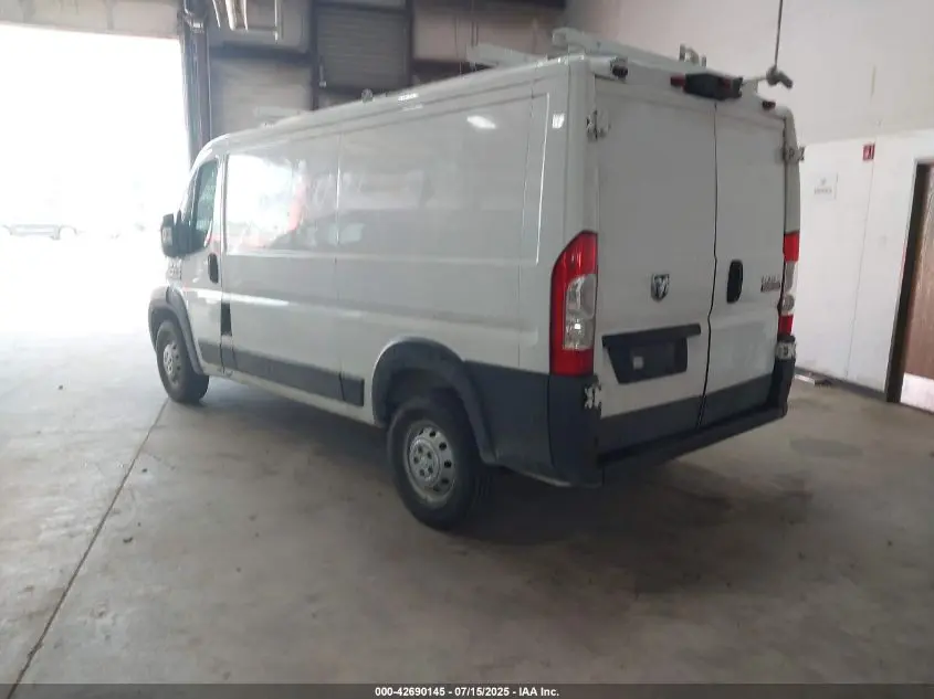 2017 RAM PROMASTER 1500 LOW ROOF 136 WB