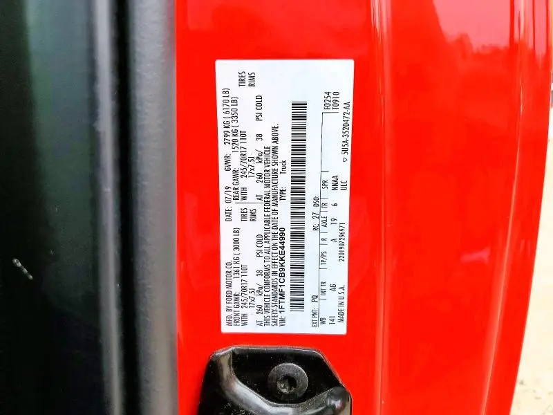 2019 FORD F150   