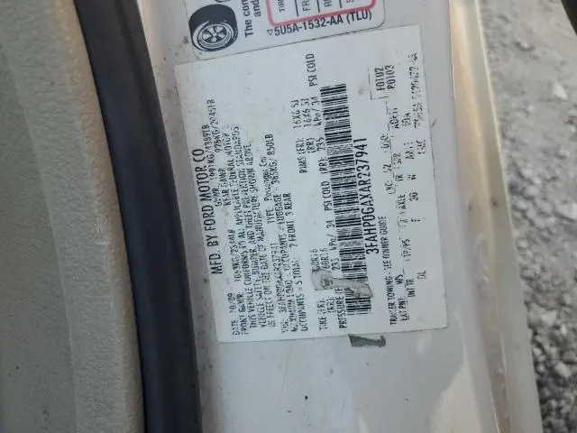 2010 FORD FUSION S  