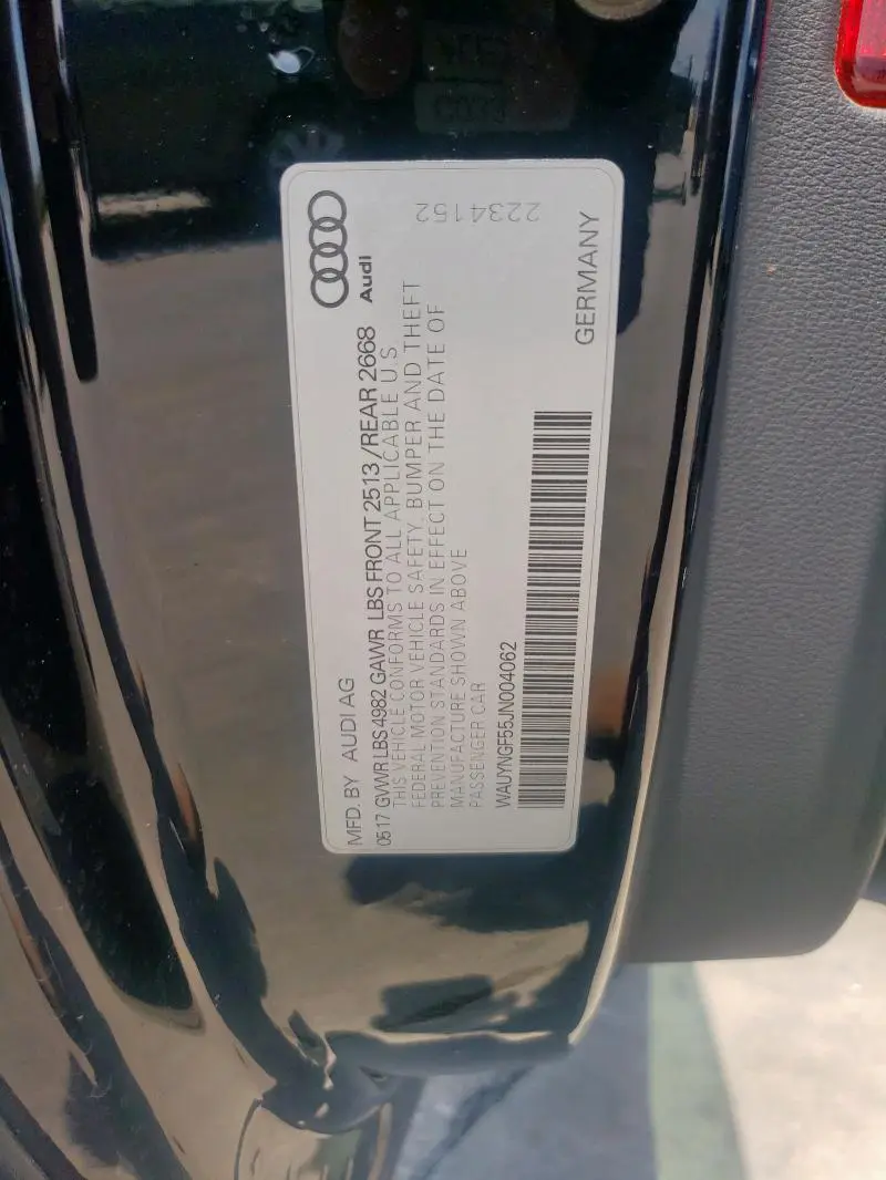 2018 AUDI A5 PREMIUM PLUS  