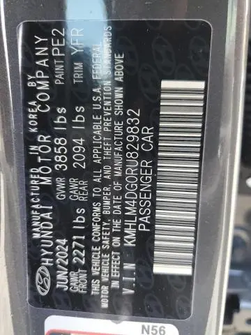 2024 HYUNDAI ELANTRA SEL  