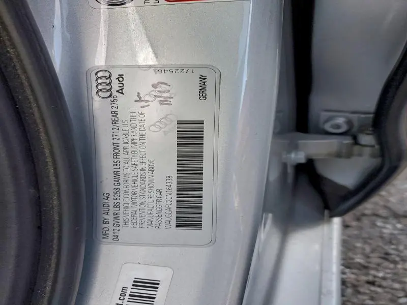 2012 AUDI A6 PREMIUM PLUS  