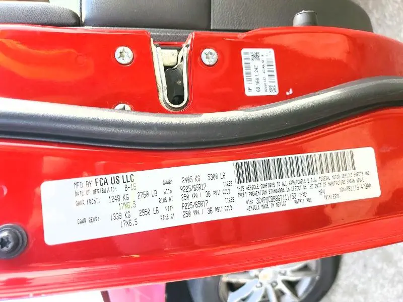 2016 DODGE JOURNEY SXT  