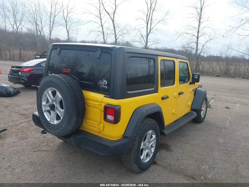 2018 JEEP WRANGLER UNLIMITED SPORT S 4X4